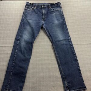 Levi's 505 Jeans Men's 38x31 Blue Medium Wash Straight Leg Regular Fit